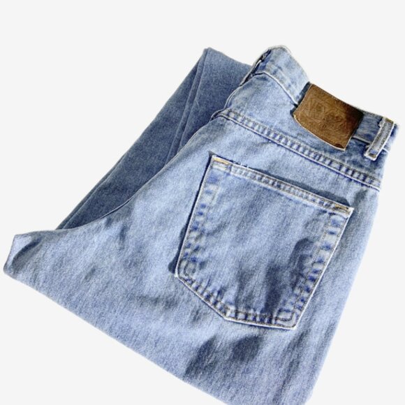 Vintage Faded Medium Blue Wash Jeans by NEVADA / Made Canada / Size Small - Picture 3 of 10